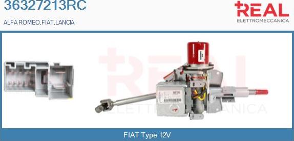 REAL 36327213RC - Кормилна колона vvparts.bg