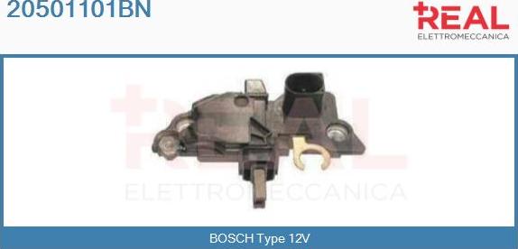 REAL 20501101BN - Регулатор на генератор vvparts.bg