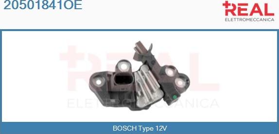 REAL 20501841OE - Регулатор на генератор vvparts.bg