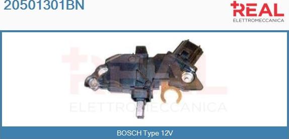REAL 20501301BN - Регулатор на генератор vvparts.bg
