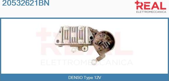 REAL 20532621BN - Регулатор на генератор vvparts.bg
