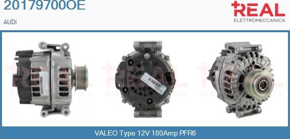 REAL 20179700OE - Генератор vvparts.bg