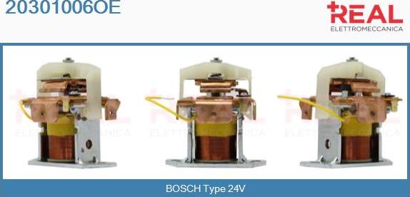 REAL 20301006OE - Магнитен превключвател, стартер vvparts.bg