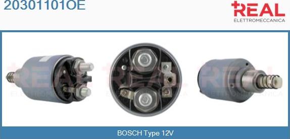REAL 20301101OE - Магнитен превключвател, стартер vvparts.bg