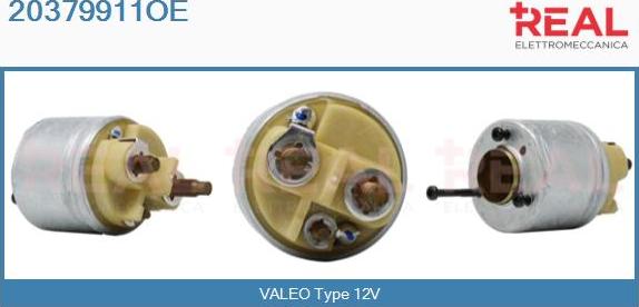 REAL 20379911OE - Магнитен превключвател, стартер vvparts.bg
