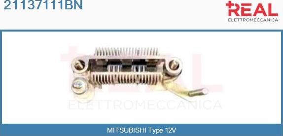 REAL 21137111BN - Изправител, генератор vvparts.bg