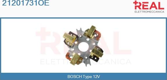REAL 21201731OE - Държач, карбонови четки vvparts.bg