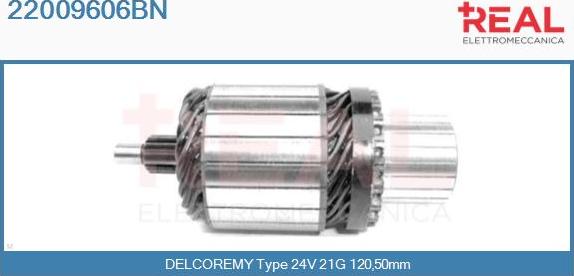 REAL 22009606BN - Ротор, стартер vvparts.bg