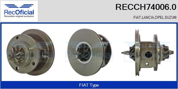 RECOFICIAL RECCH74006.0 - Картридж, турбо vvparts.bg