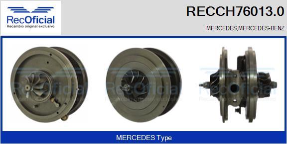 RECOFICIAL RECCH76013.0 - Картридж, турбо vvparts.bg