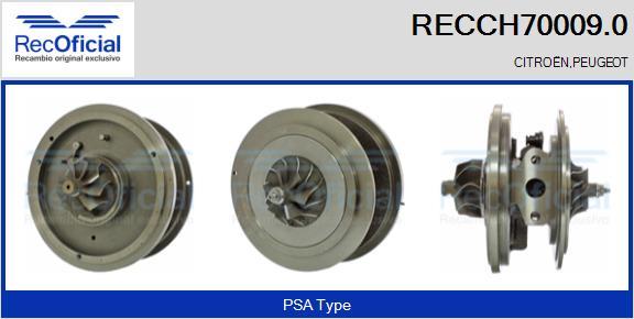 RECOFICIAL RECCH70009.0 - Картридж, турбо vvparts.bg