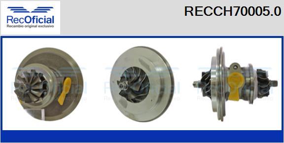 RECOFICIAL RECCH70005.0 - Картридж, турбо vvparts.bg