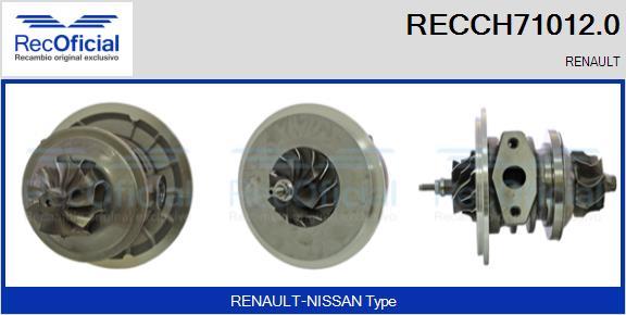 RECOFICIAL RECCH71012.0 - Картридж, турбо vvparts.bg