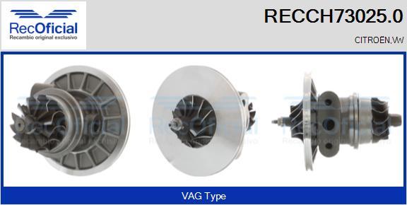 RECOFICIAL RECCH73025.0 - Картридж, турбо vvparts.bg