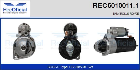 RECOFICIAL RECCH72000.0 - Картридж, турбо vvparts.bg