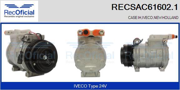 RECOFICIAL RECSAC61602.1 - Компресор, климатизация vvparts.bg