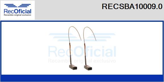 RECOFICIAL RECSBA10009.0 - Въглеродна четка, генератор vvparts.bg