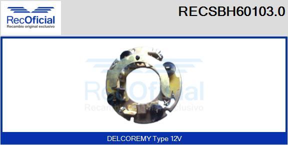 RECOFICIAL RECSBH60103.0 - Държач, карбонови четки vvparts.bg