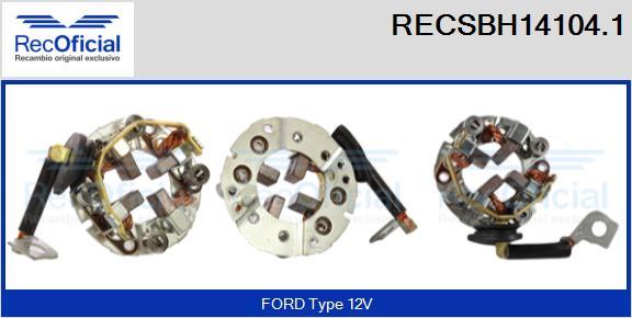 RECOFICIAL RECSBH14104.1 - Държач, карбонови четки vvparts.bg