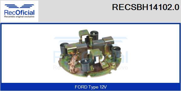 RECOFICIAL RECSBH14102.0 - Държач, карбонови четки vvparts.bg