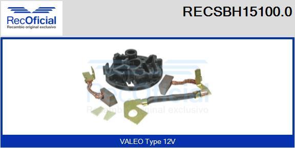 RECOFICIAL RECSBH15100.0 - Държач, карбонови четки vvparts.bg