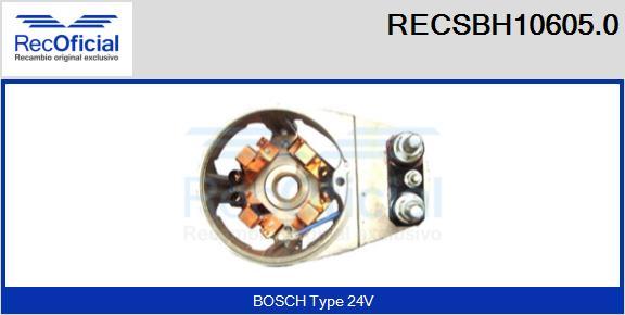 RECOFICIAL RECSBH10605.0 - Държач, карбонови четки vvparts.bg