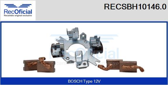 RECOFICIAL RECSBH10146.0 - Държач, карбонови четки vvparts.bg