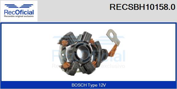 RECOFICIAL RECSBH10158.0 - Държач, карбонови четки vvparts.bg