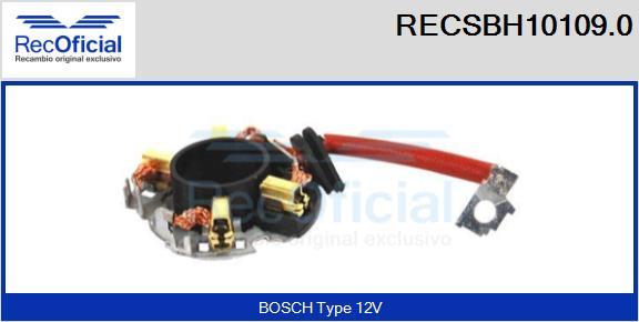 RECOFICIAL RECSBH10109.0 - Държач, карбонови четки vvparts.bg