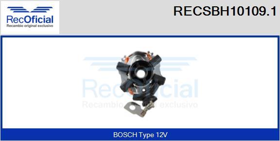 RECOFICIAL RECSBH10109.1 - Държач, карбонови четки vvparts.bg