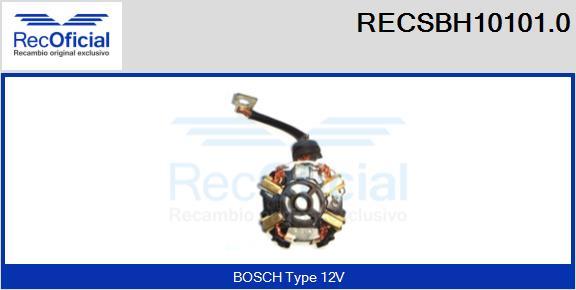 RECOFICIAL RECSBH10101.0 - Държач, карбонови четки vvparts.bg