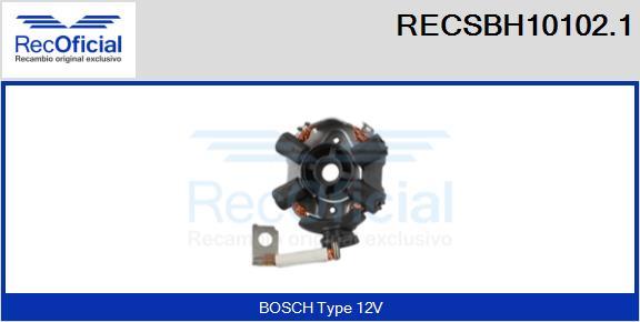 RECOFICIAL RECSBH10102.1 - Държач, карбонови четки vvparts.bg