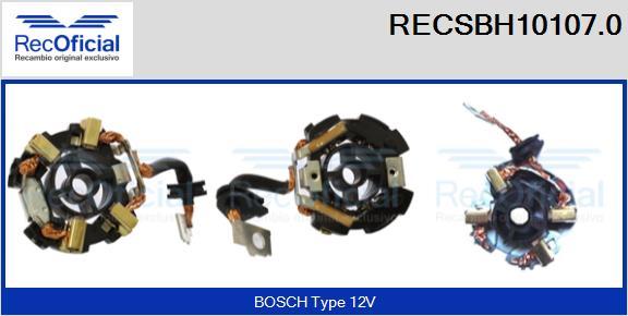 RECOFICIAL RECSBH10107.0 - Държач, карбонови четки vvparts.bg