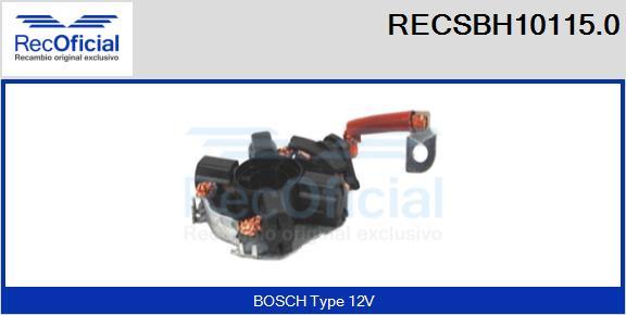 RECOFICIAL RECSBH10115.0 - Държач, карбонови четки vvparts.bg