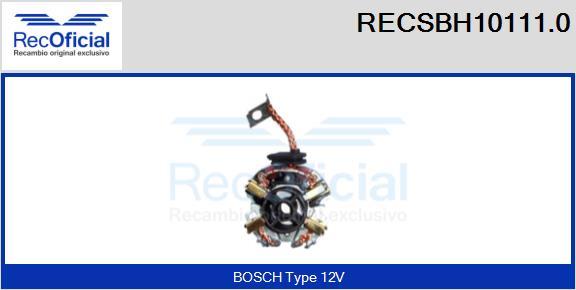 RECOFICIAL RECSBH10111.0 - Държач, карбонови четки vvparts.bg