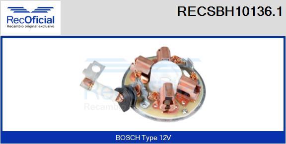 RECOFICIAL RECSBH10136.1 - Държач, карбонови четки vvparts.bg