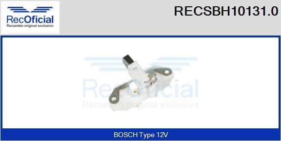 RECOFICIAL RECSBH10131.0 - Държач, карбонови четки vvparts.bg