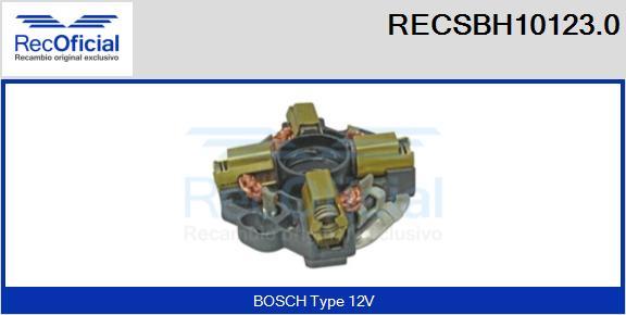 RECOFICIAL RECSBH10123.0 - Държач, карбонови четки vvparts.bg