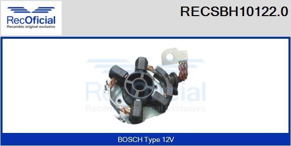 RECOFICIAL RECSBH10122.0 - Държач, карбонови четки vvparts.bg