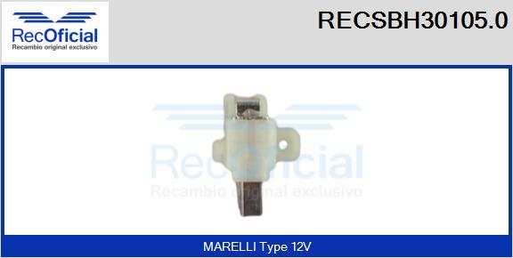 RECOFICIAL RECSBH30105.0 - Държач, карбонови четки vvparts.bg