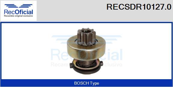 RECOFICIAL RECSDR10127.0 - Зъбно колелце, стартер vvparts.bg