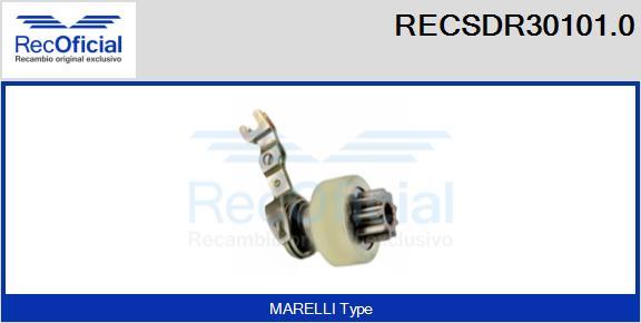 RECOFICIAL RECSDR30101.0 - Зъбно колелце, стартер vvparts.bg