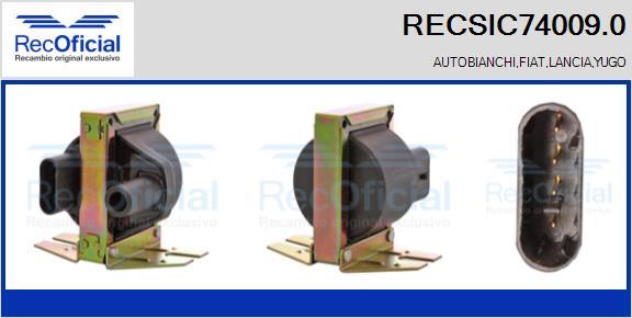 RECOFICIAL RECSIC74009.0 - Запалителна бобина vvparts.bg