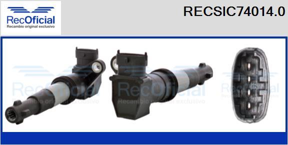 RECOFICIAL RECSIC74014.0 - Запалителна бобина vvparts.bg