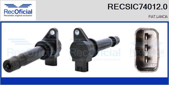 RECOFICIAL RECSIC74012.0 - Запалителна бобина vvparts.bg