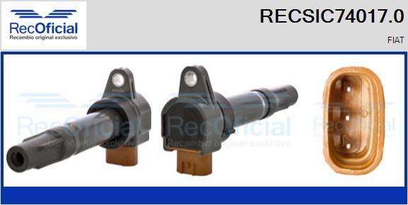 RECOFICIAL RECSIC74017.0 - Запалителна бобина vvparts.bg