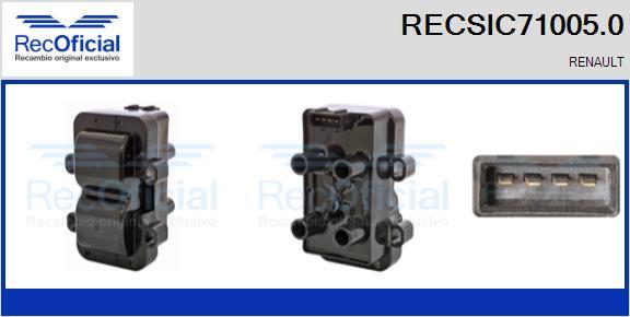 RECOFICIAL RECSIC71005.0 - Запалителна бобина vvparts.bg