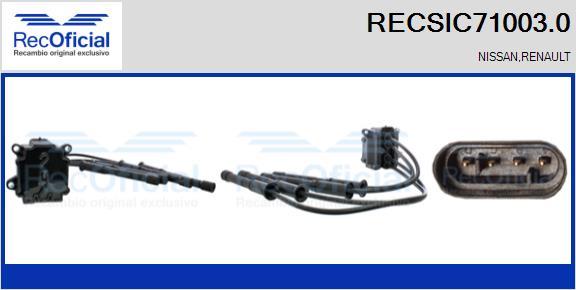 RECOFICIAL RECSIC71003.0 - Запалителна бобина vvparts.bg