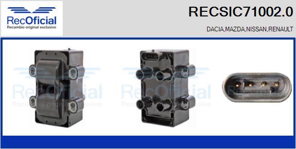 RECOFICIAL RECSIC71002.0 - Запалителна бобина vvparts.bg