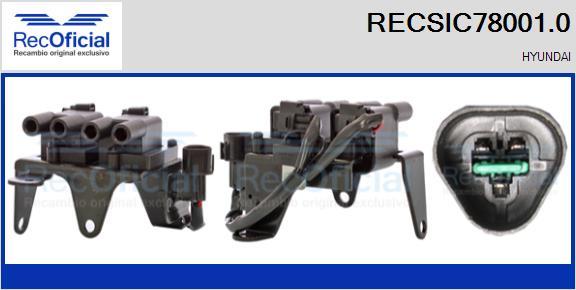 RECOFICIAL RECSIC78001.0 - Запалителна бобина vvparts.bg